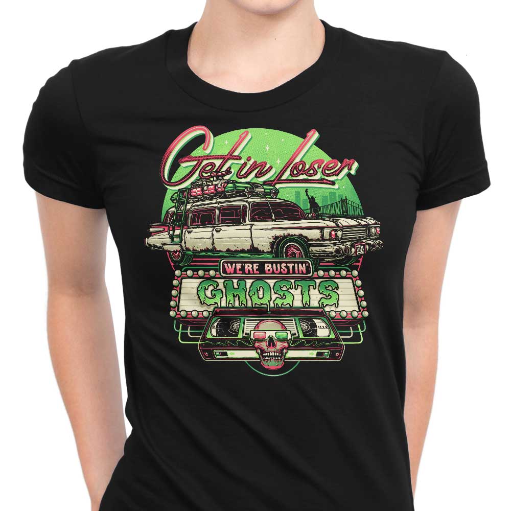 We're Bustin' Ghosts Women's Apparel - Adult & Kids T-Shirts, Sweatshirts & Hoodies apparel design preview 1