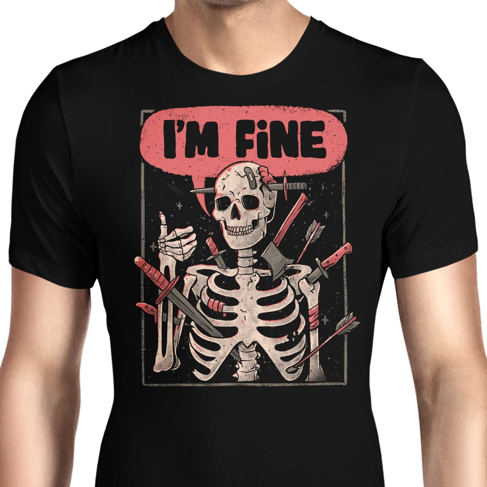 We're Fine Men's Apparel - Adult & Kids T-Shirts, Sweatshirts & Hoodies apparel design preview 1
