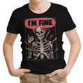 We're Fine Youth Apparel - Adult & Kids T-Shirts, Sweatshirts & Hoodies apparel design preview 1