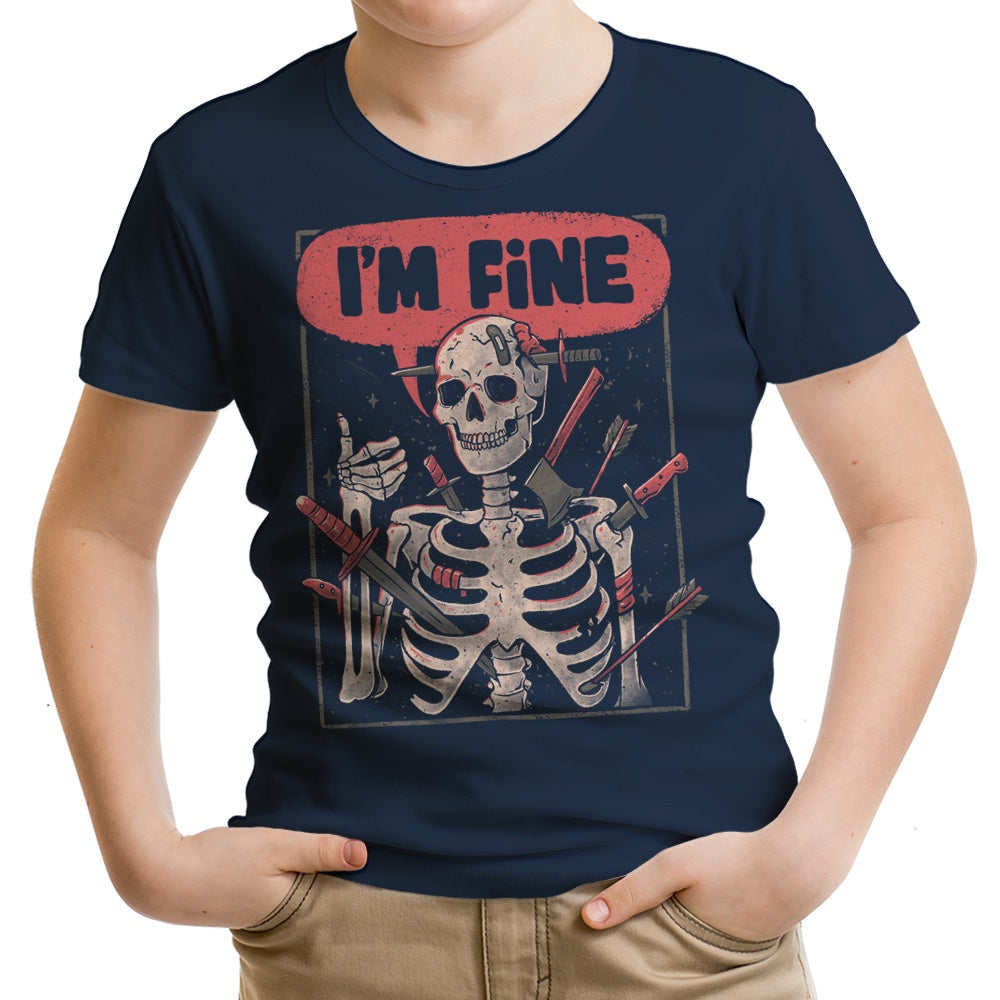 We're Fine Youth Apparel - Adult & Kids T-Shirts, Sweatshirts & Hoodies apparel design preview 2