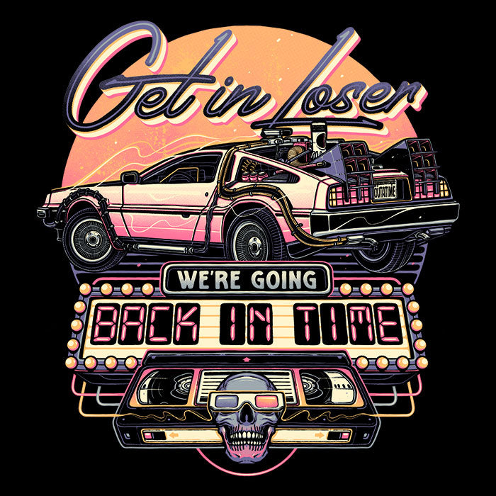 We're Going Back in Time Men's Apparel - Adult & Kids T-Shirts, Sweatshirts & Hoodies apparel design preview 2