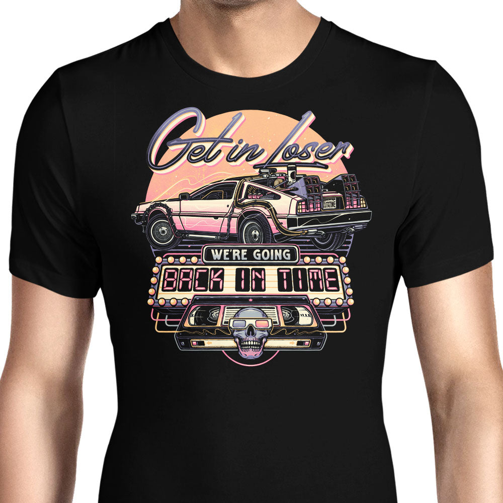 We're Going Back in Time Men's Apparel - Adult & Kids T-Shirts, Sweatshirts & Hoodies apparel design preview 1