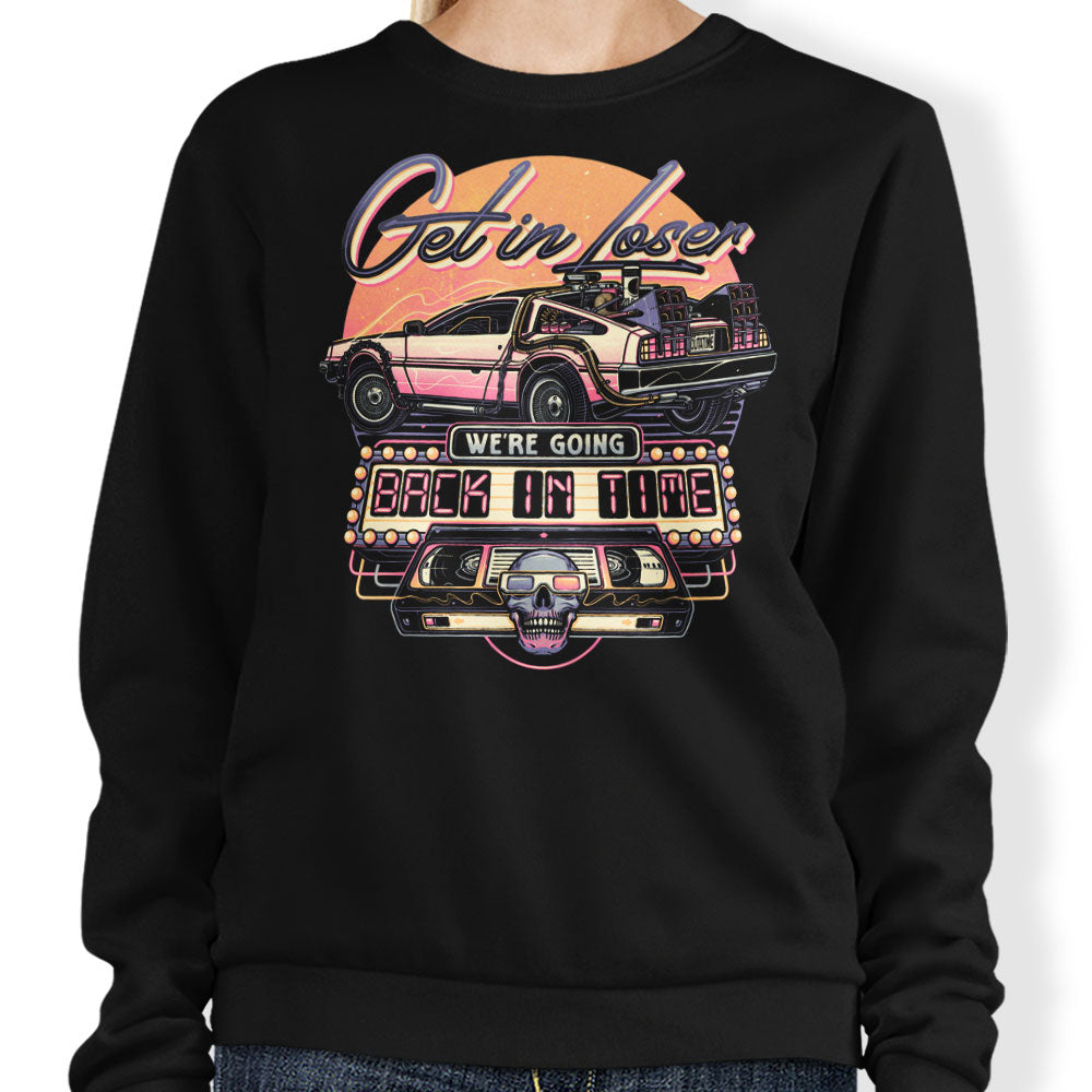 We're Going Back in Time - Adult & Kids T-Shirts, Sweatshirts & Hoodies apparel design preview 1