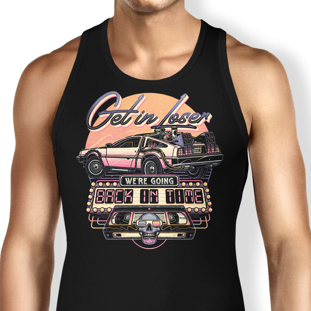 We're Going Back in Time Tank Top - Adult & Kids T-Shirts, Sweatshirts & Hoodies apparel design preview 1