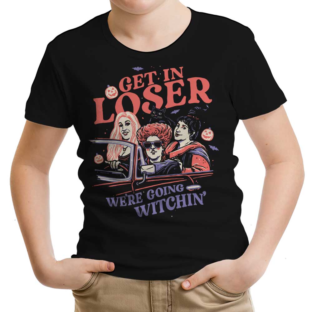 We're Going Witchin' Youth Apparel - Adult & Kids T-Shirts, Sweatshirts & Hoodies apparel design preview 1