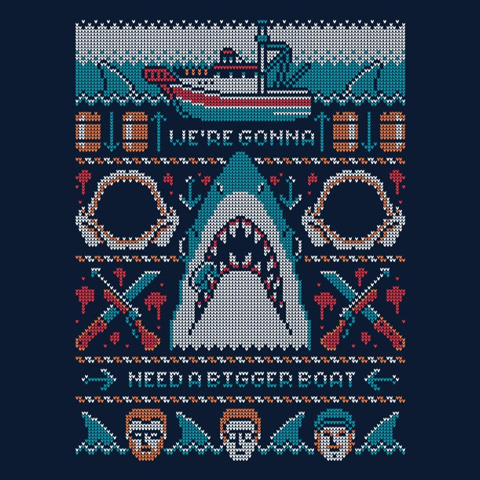 We're Gonna Need a Bigger Boat - Adult & Kids T-Shirts, Sweatshirts & Hoodies apparel design preview 2