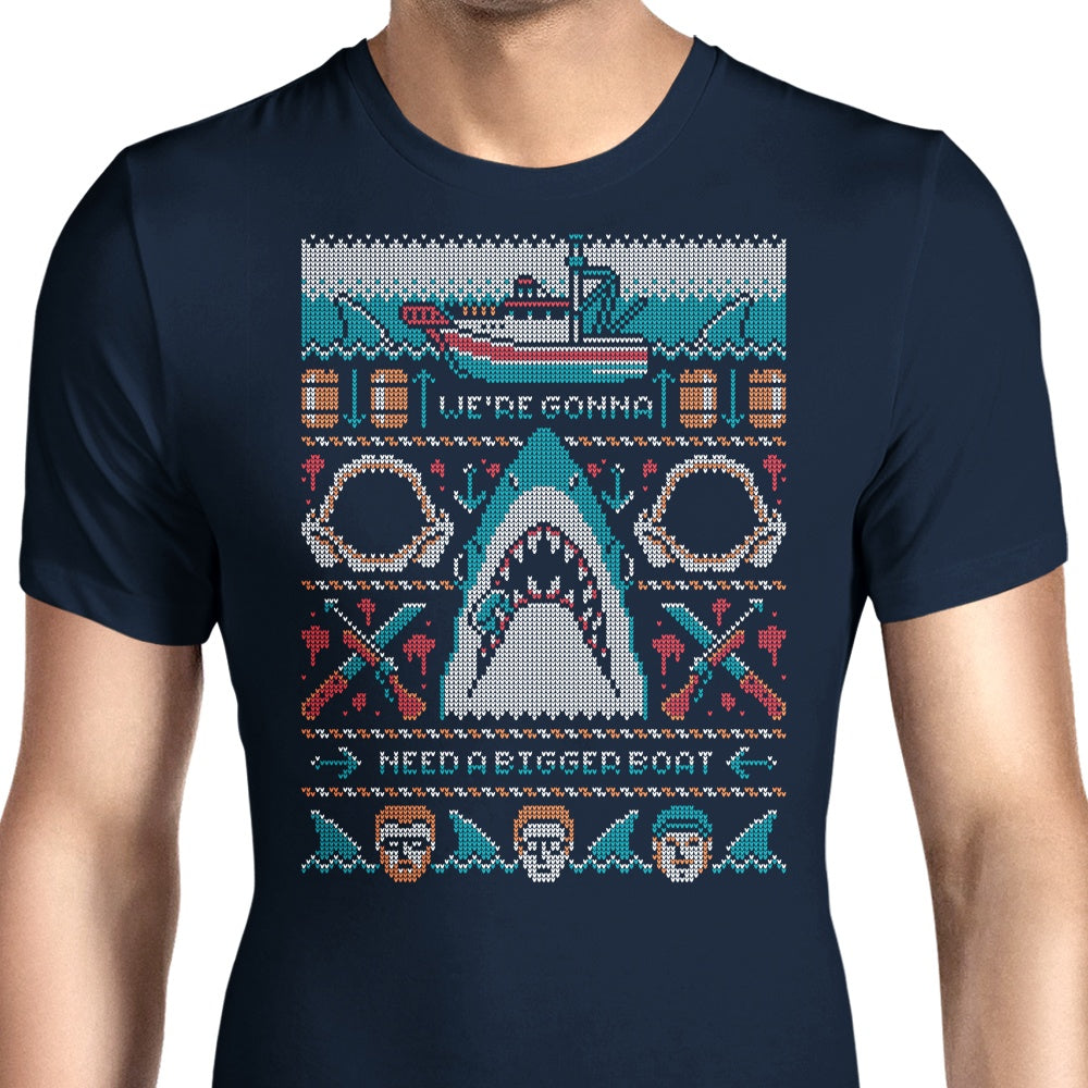 We're Gonna Need a Bigger Boat Men's Apparel - Adult & Kids T-Shirts, Sweatshirts & Hoodies apparel design preview 1