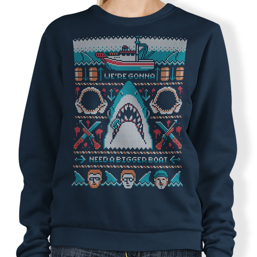 We're Gonna Need a Bigger Boat - Adult & Kids T-Shirts, Sweatshirts & Hoodies apparel design preview 1