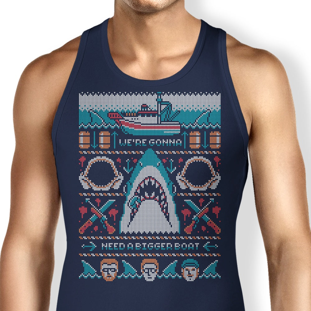 We're Gonna Need a Bigger Boat Tank Top - Adult & Kids T-Shirts, Sweatshirts & Hoodies apparel design preview 1