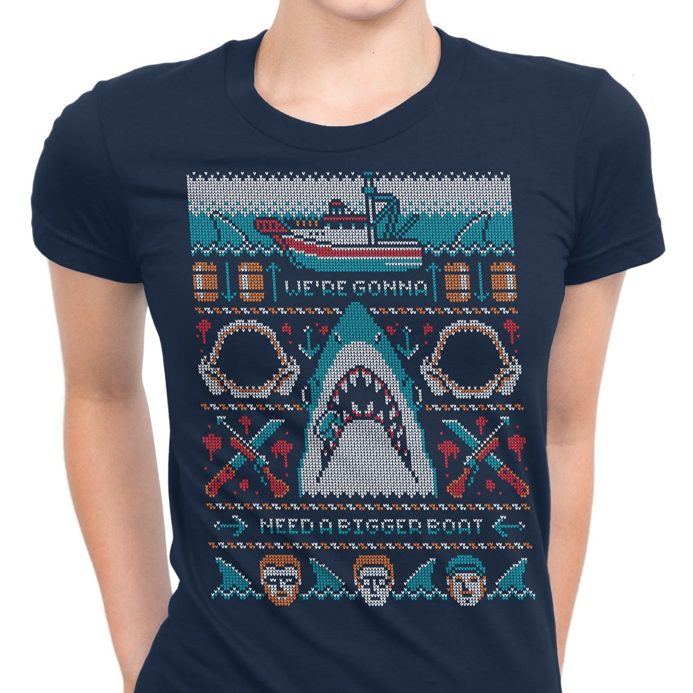 We're Gonna Need a Bigger Boat Women's Apparel - Adult & Kids T-Shirts, Sweatshirts & Hoodies apparel design preview 1