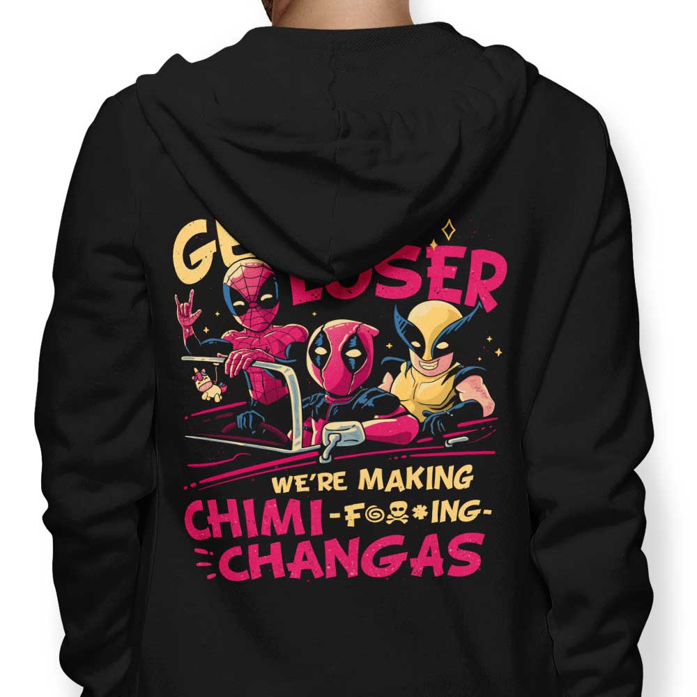 We're Making Chimichangas - Adult & Kids T-Shirts, Sweatshirts & Hoodies apparel design preview 1