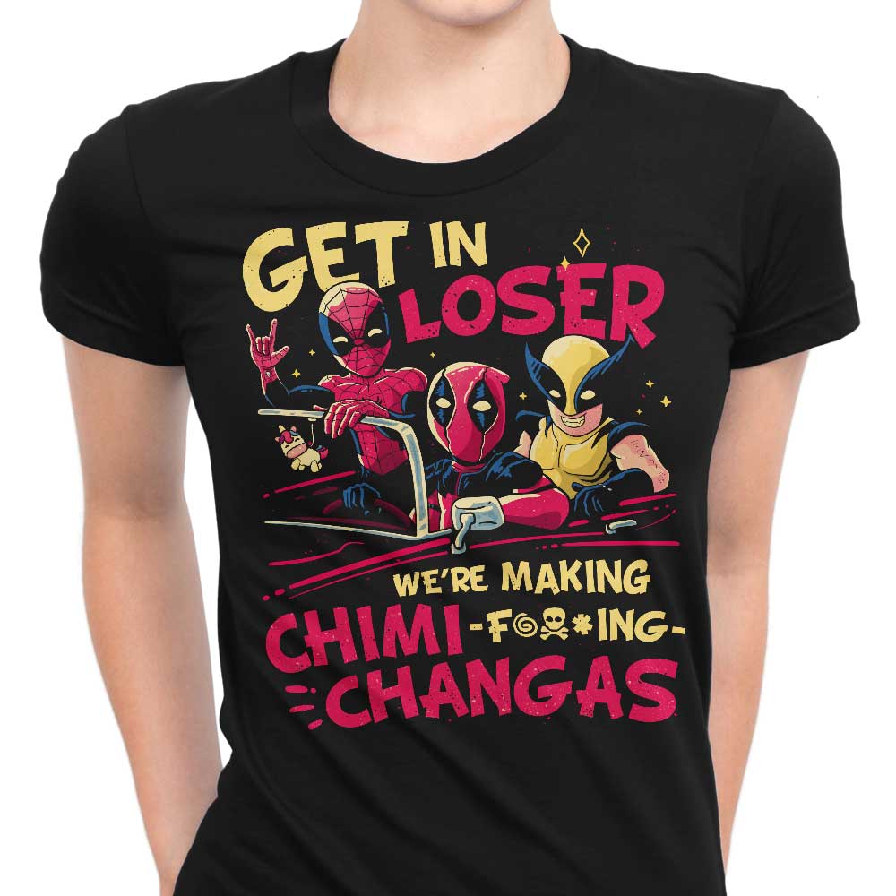 We're Making Chimichangas Women's Apparel - Adult & Kids T-Shirts, Sweatshirts & Hoodies apparel design preview 1