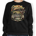 We're Running from Dinosaurs - Adult & Kids T-Shirts, Sweatshirts & Hoodies apparel design preview 1