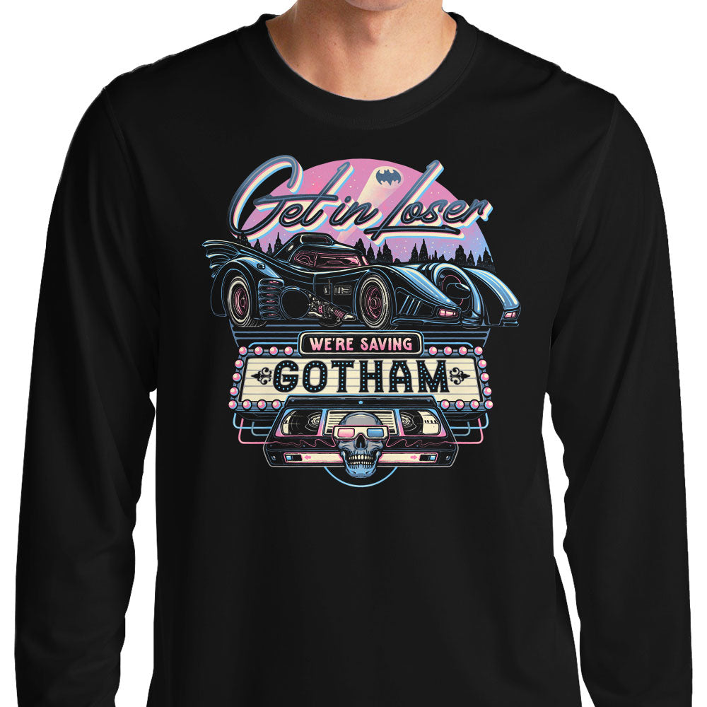 We're Saving Gotham - Adult & Kids T-Shirts, Sweatshirts & Hoodies apparel design preview 1