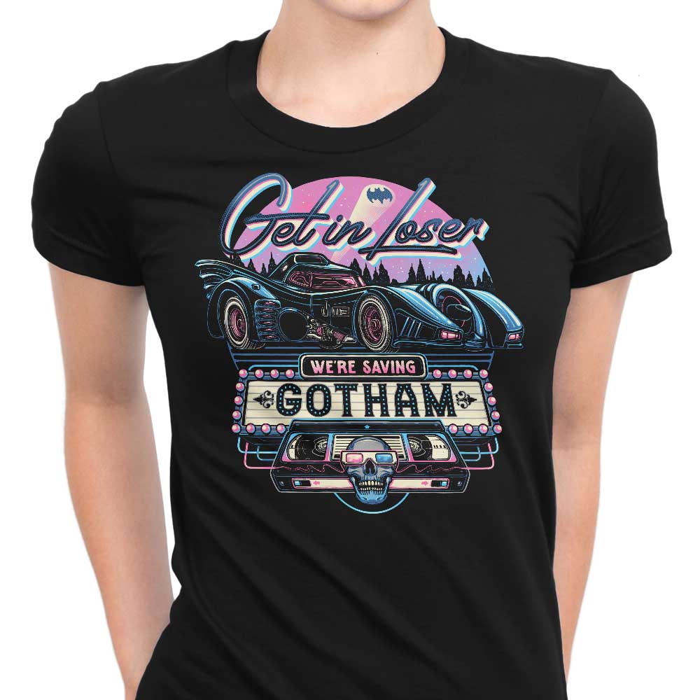 We're Saving Gotham Women's Apparel - Adult & Kids T-Shirts, Sweatshirts & Hoodies apparel design preview 1