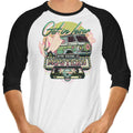 We're Solving a Mystery 3/4 Sleeve Raglan - Adult & Kids T-Shirts, Sweatshirts & Hoodies apparel design preview 1