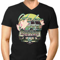 We're Solving a Mystery Men's V-Neck - Adult & Kids T-Shirts, Sweatshirts & Hoodies apparel design preview 1