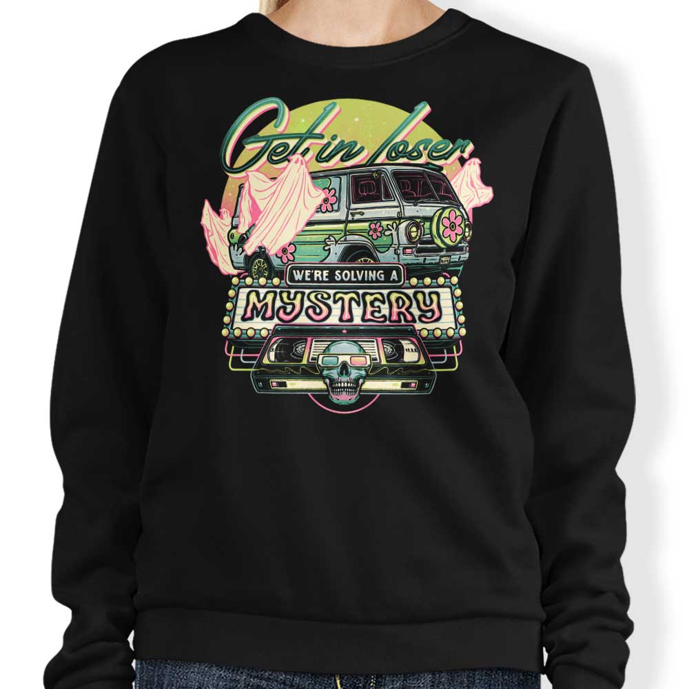 We're Solving a Mystery - Adult & Kids T-Shirts, Sweatshirts & Hoodies apparel design preview 1
