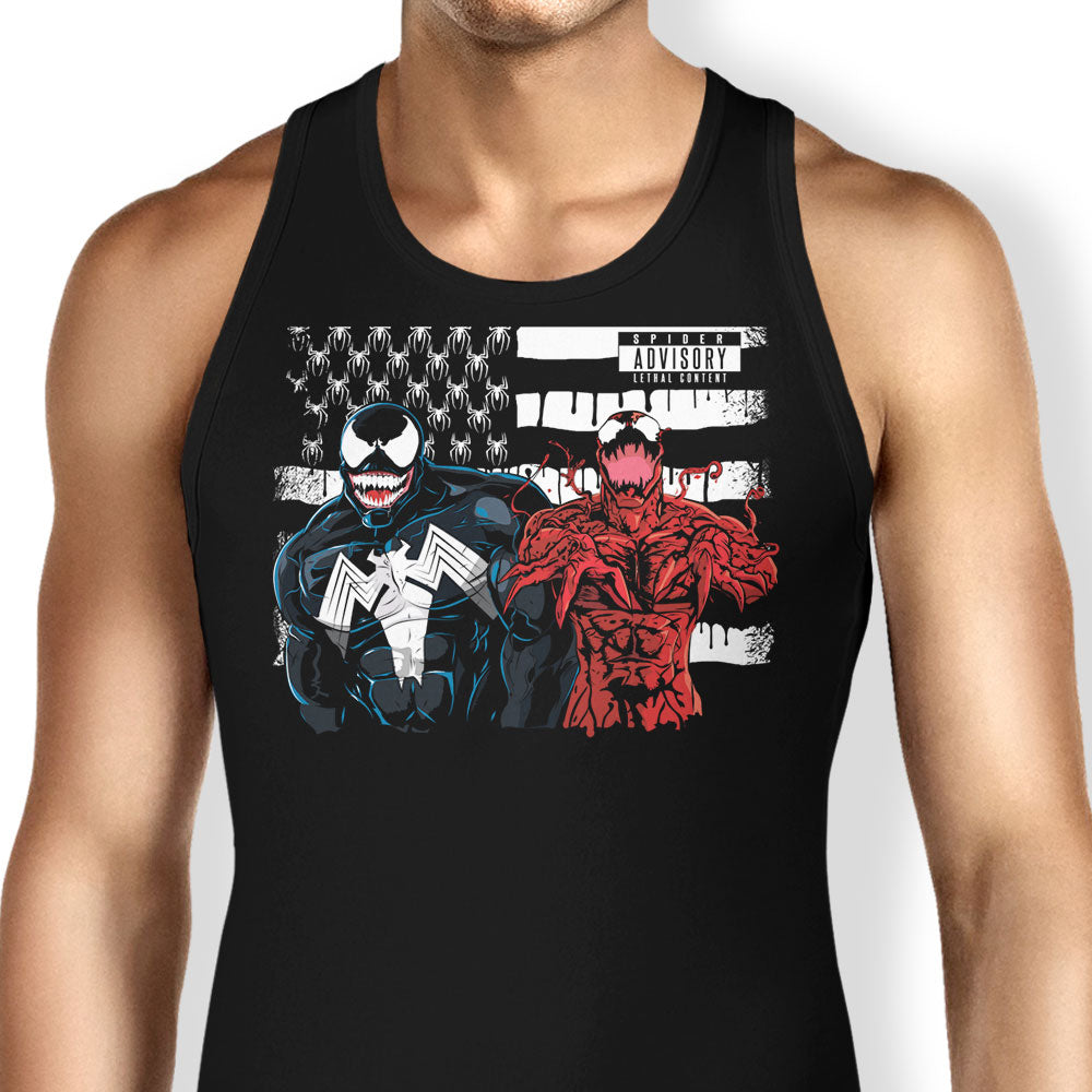 We're Sorry Ms. Parker Tank Top - Adult & Kids T-Shirts, Sweatshirts & Hoodies apparel design preview 1