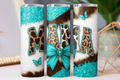 Western Mama 20 oz Skinny Tumbler Cup With Straw - Adult & Kids T-Shirts, Sweatshirts & Hoodies apparel design preview 1