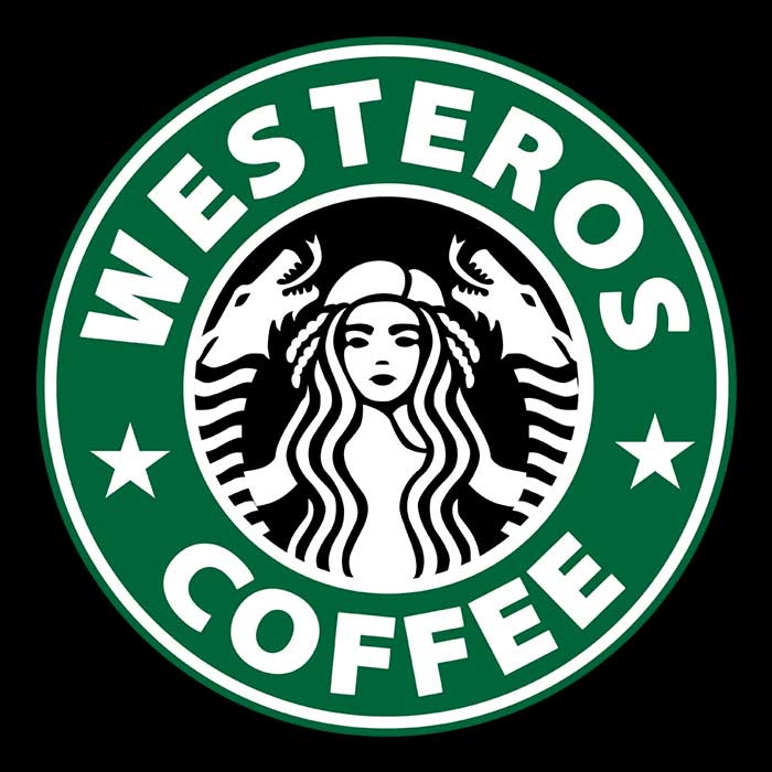 Westeros Coffee Men's Apparel - Adult & Kids T-Shirts, Sweatshirts & Hoodies apparel design preview 2