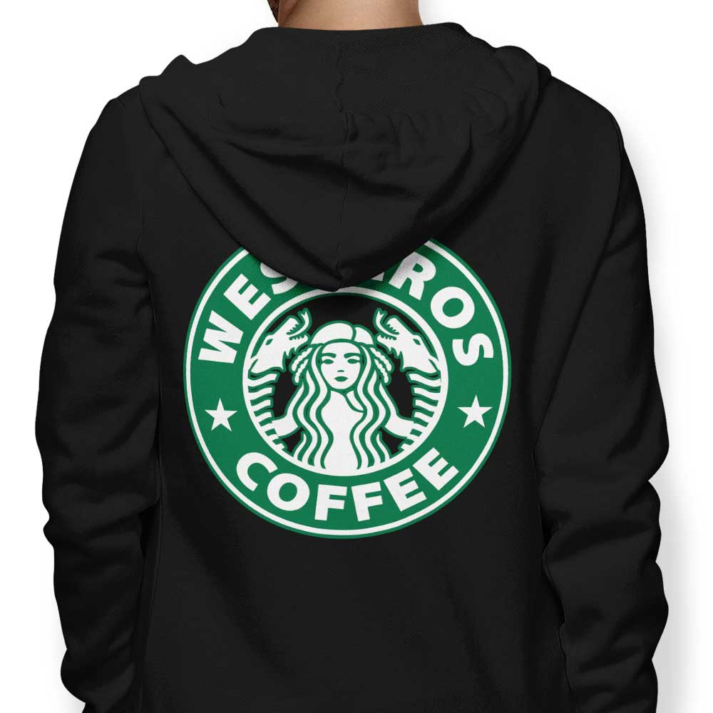 Westeros Coffee - Adult & Kids T-Shirts, Sweatshirts & Hoodies apparel design preview 1