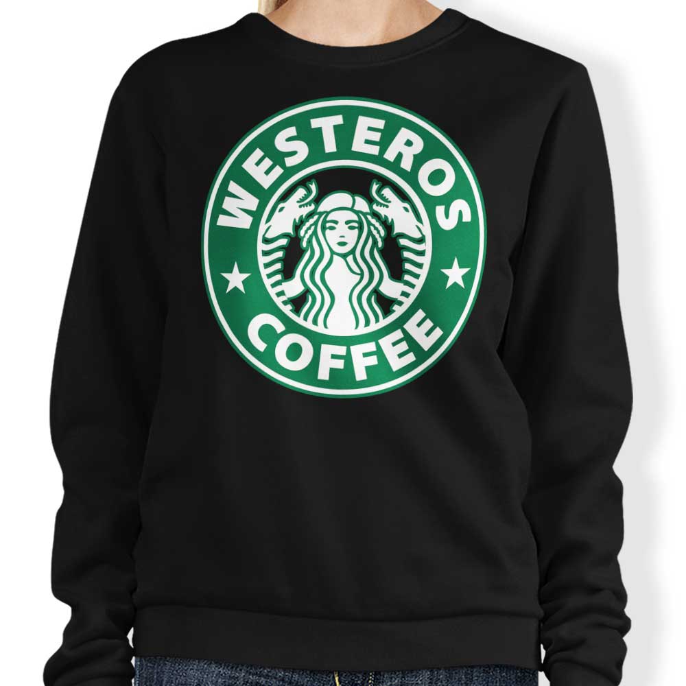 Westeros Coffee - Adult & Kids T-Shirts, Sweatshirts & Hoodies apparel design preview 1