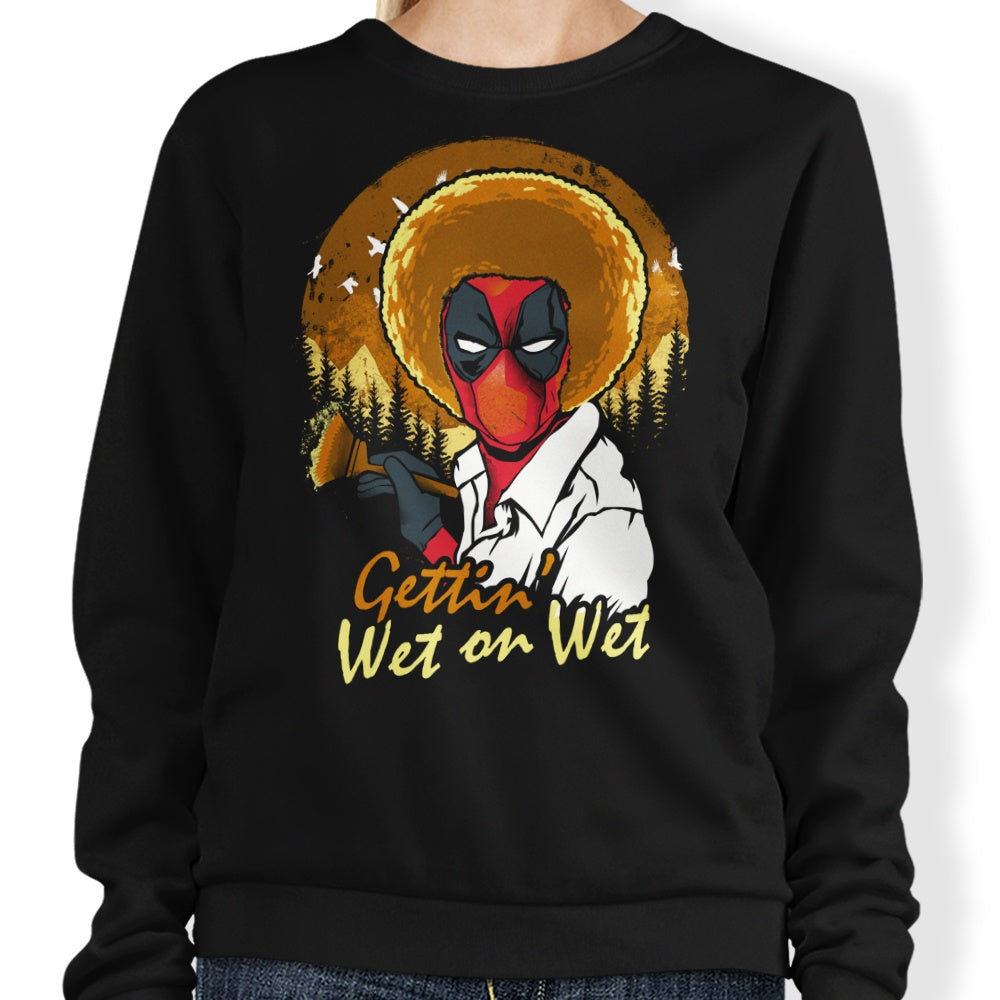 Wet on - Adult & Kids T-Shirts, Sweatshirts & Hoodies apparel design preview 1