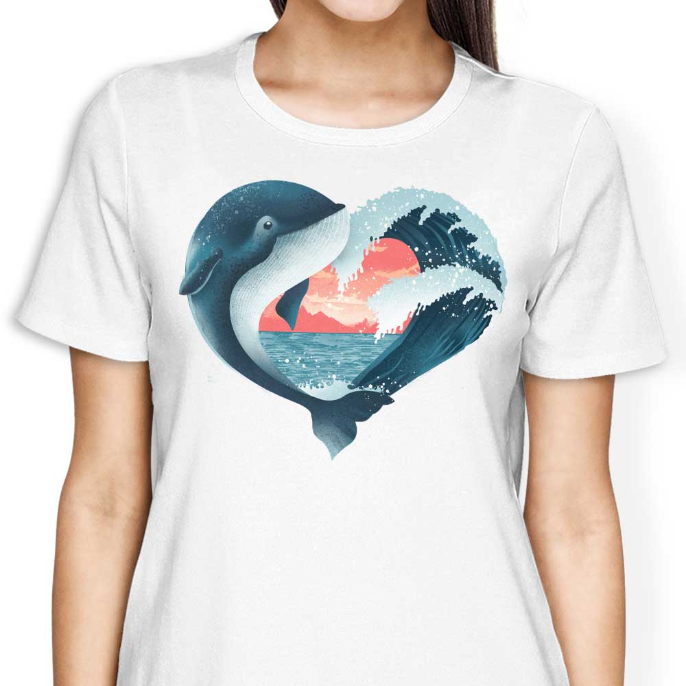 Whale Love Women's Apparel - Adult & Kids T-Shirts, Sweatshirts & Hoodies apparel design preview 2