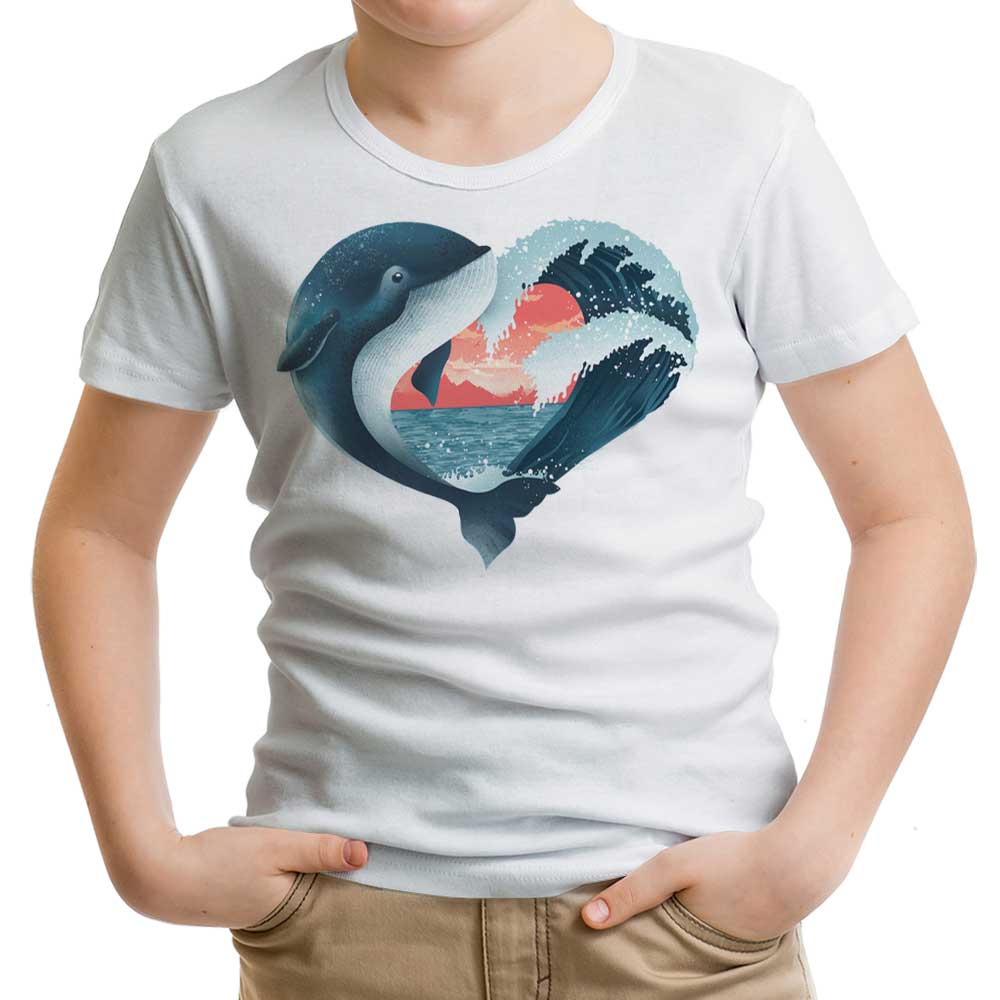 Whale Love Youth Apparel - Adult & Kids T-Shirts, Sweatshirts & Hoodies apparel design preview 1
