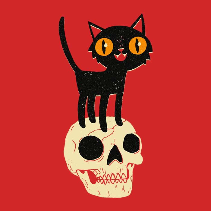 What the Cat Dragged In - Adult & Kids T-Shirts, Sweatshirts & Hoodies apparel design preview 2