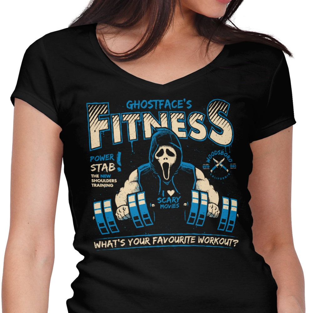 What's Your Favorite Workout? Women's V-Neck - Adult & Kids T-Shirts, Sweatshirts & Hoodies apparel design preview 1