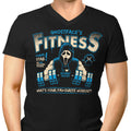What's Your Favorite Workout? Men's V-Neck - Adult & Kids T-Shirts, Sweatshirts & Hoodies apparel design preview 1