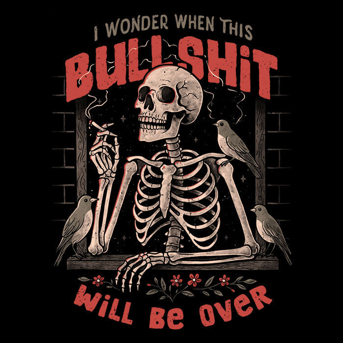 When Will it Be Over Men's Apparel - Adult & Kids T-Shirts, Sweatshirts & Hoodies apparel design preview 2