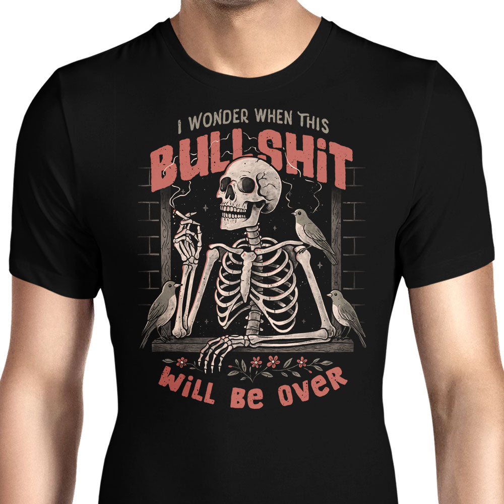 When Will it Be Over Men's Apparel - Adult & Kids T-Shirts, Sweatshirts & Hoodies apparel design preview 1