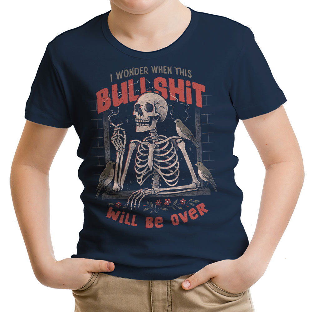 When Will it Be Over Youth Apparel - Adult & Kids T-Shirts, Sweatshirts & Hoodies apparel design preview 2