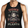 Where I Kill My Plants Tank Top - Adult & Kids T-Shirts, Sweatshirts & Hoodies apparel design preview 1