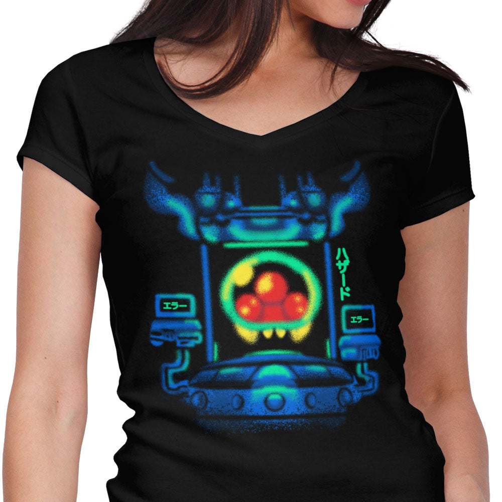 Where it Begins Women's V-Neck - Adult & Kids T-Shirts, Sweatshirts & Hoodies apparel design preview 1