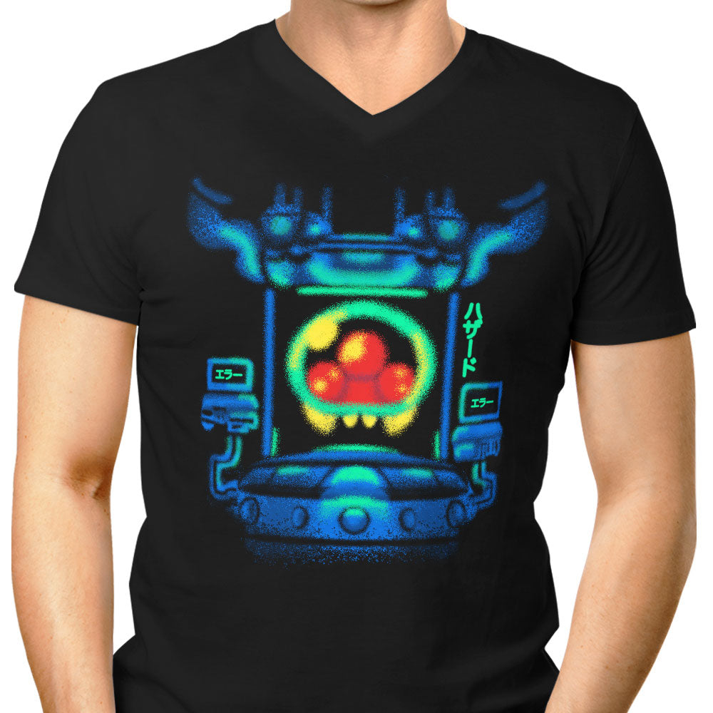 Where it Begins Men's V-Neck - Adult & Kids T-Shirts, Sweatshirts & Hoodies apparel design preview 1