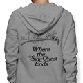 Where the Side Quest Ends - Adult & Kids T-Shirts, Sweatshirts & Hoodies apparel design preview 1