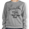 Where the Side Quest Ends - Adult & Kids T-Shirts, Sweatshirts & Hoodies apparel design preview 1