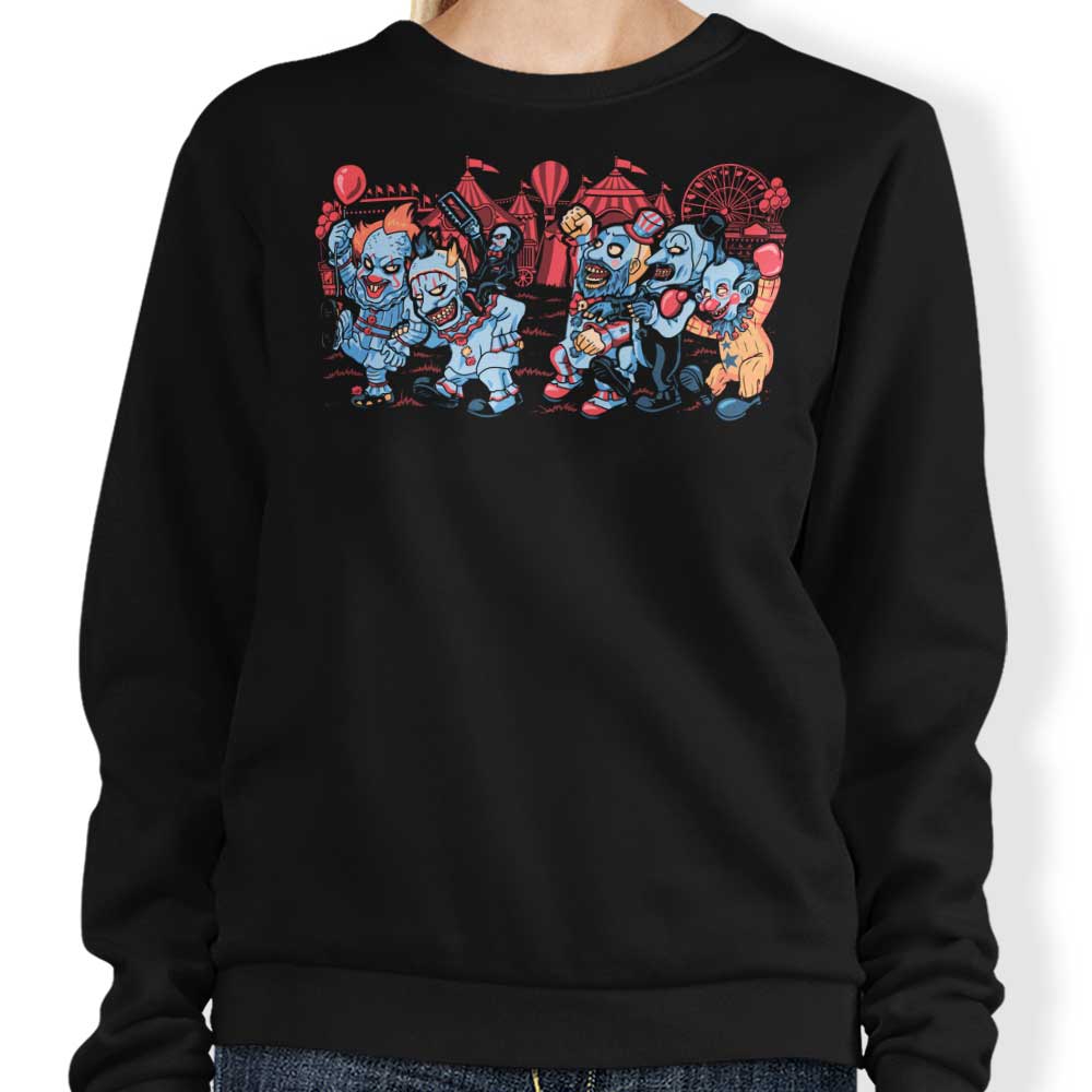 Where the Wild Clowns Are - Adult & Kids T-Shirts, Sweatshirts & Hoodies apparel design preview 1