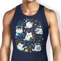 Whiskers and Witchcraft Tank Top - Adult & Kids T-Shirts, Sweatshirts & Hoodies apparel design preview 1