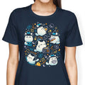 Whiskers and Witchcraft Women's Apparel - Adult & Kids T-Shirts, Sweatshirts & Hoodies apparel design preview 1