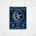 White Falcon Sweater Poster - Adult & Kids T-Shirts, Sweatshirts & Hoodies apparel design preview 1
