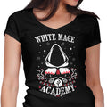 White Mage Academy Women's V-Neck - Adult & Kids T-Shirts, Sweatshirts & Hoodies apparel design preview 1