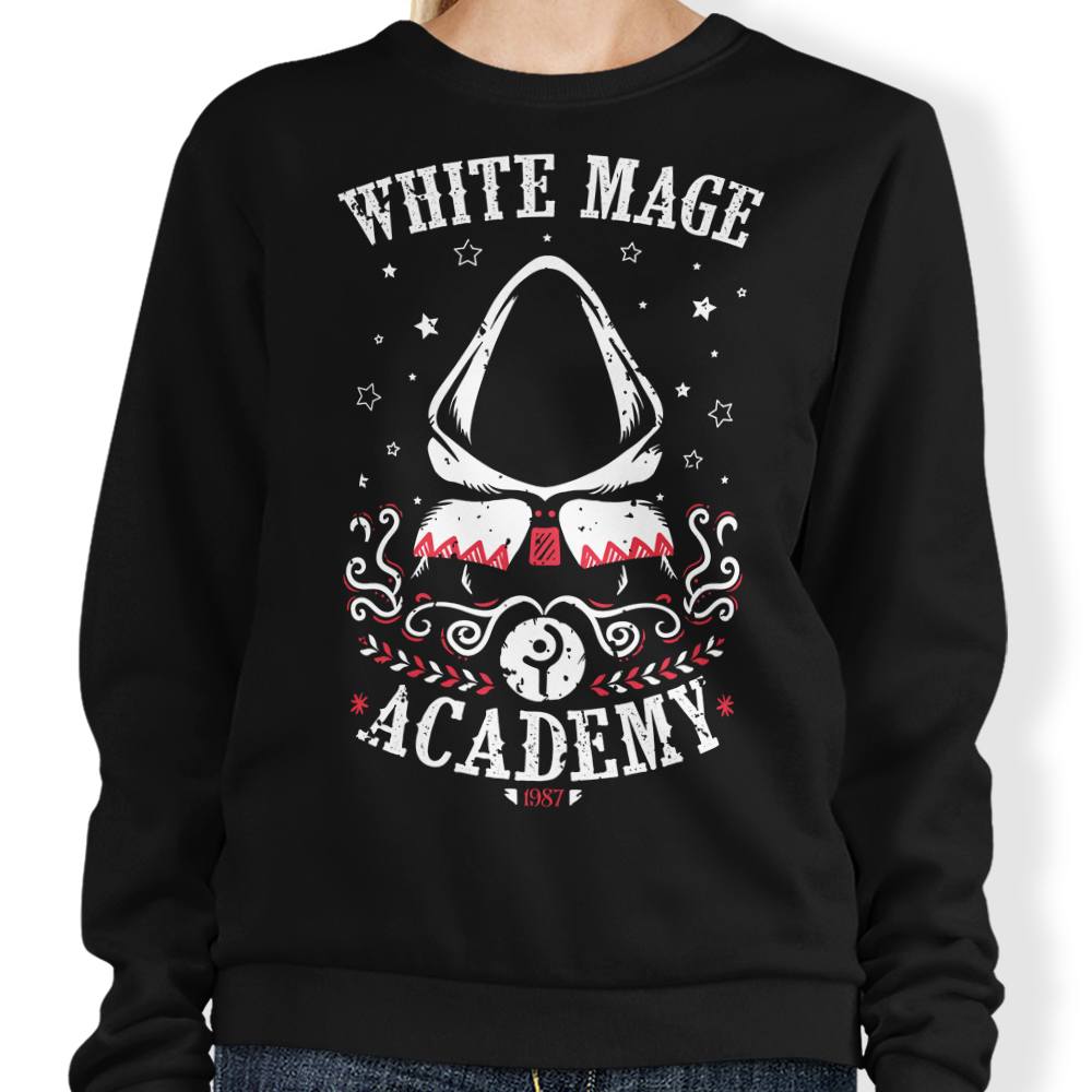 White Mage Academy - Adult & Kids T-Shirts, Sweatshirts & Hoodies apparel design preview 1