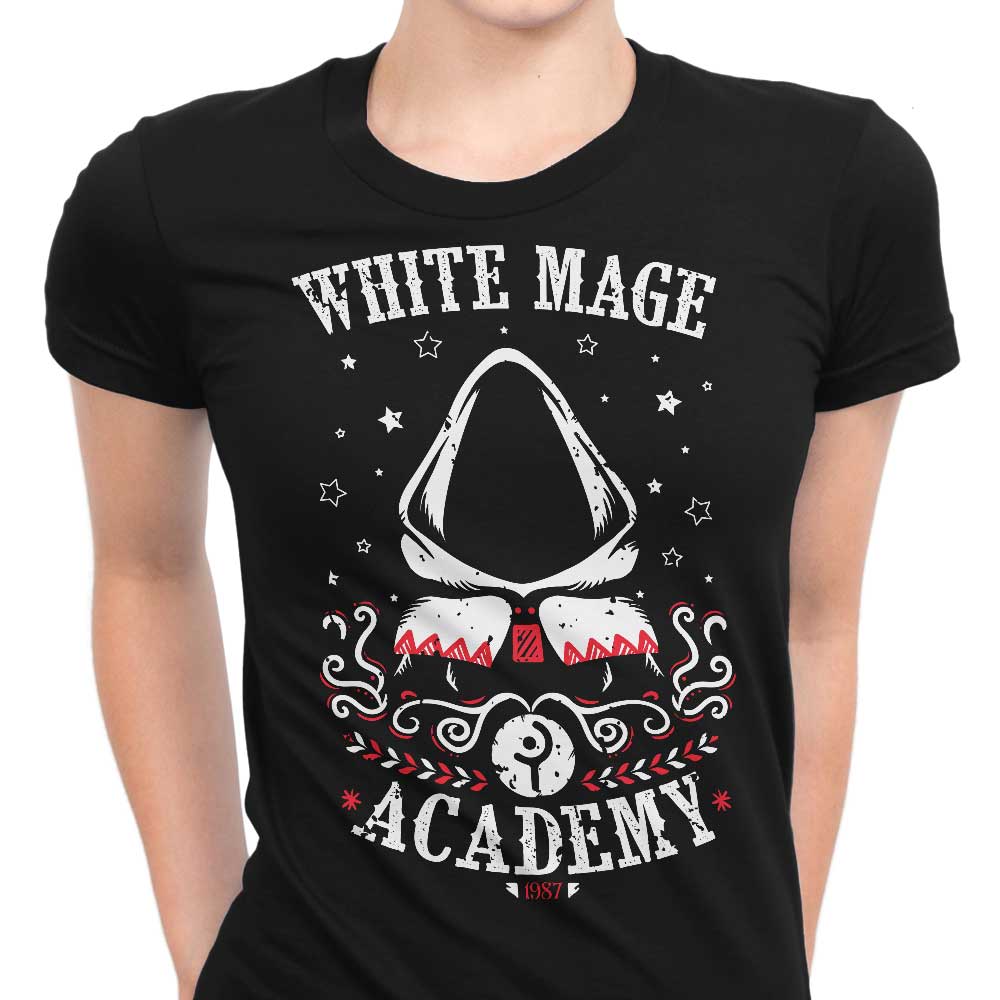 White Mage Academy Women's Apparel - Adult & Kids T-Shirts, Sweatshirts & Hoodies apparel design preview 1