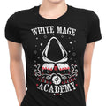 White Mage Academy Women's Apparel - Adult & Kids T-Shirts, Sweatshirts & Hoodies apparel design preview 1
