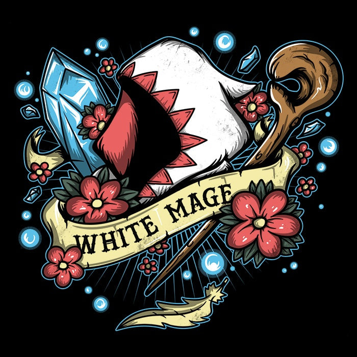 White Magical Arts - Adult & Kids T-Shirts, Sweatshirts & Hoodies apparel design preview 2